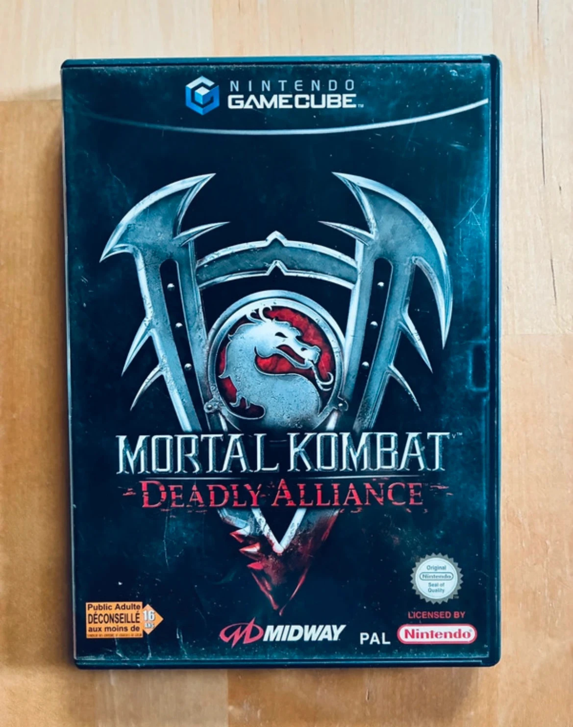 Jeu vidéo Nintendo Gamecube Mortal Kombat deadly alliance.